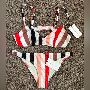 Solid & Striped bikini set